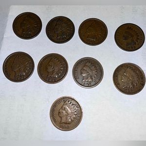Indian Head Pennies